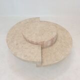 Magnussen Ponte Mactan Stone or Fossil Stone Coffee Table, 1980s
