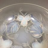 Glass cup by Edmond Etling 1930s Art Deco