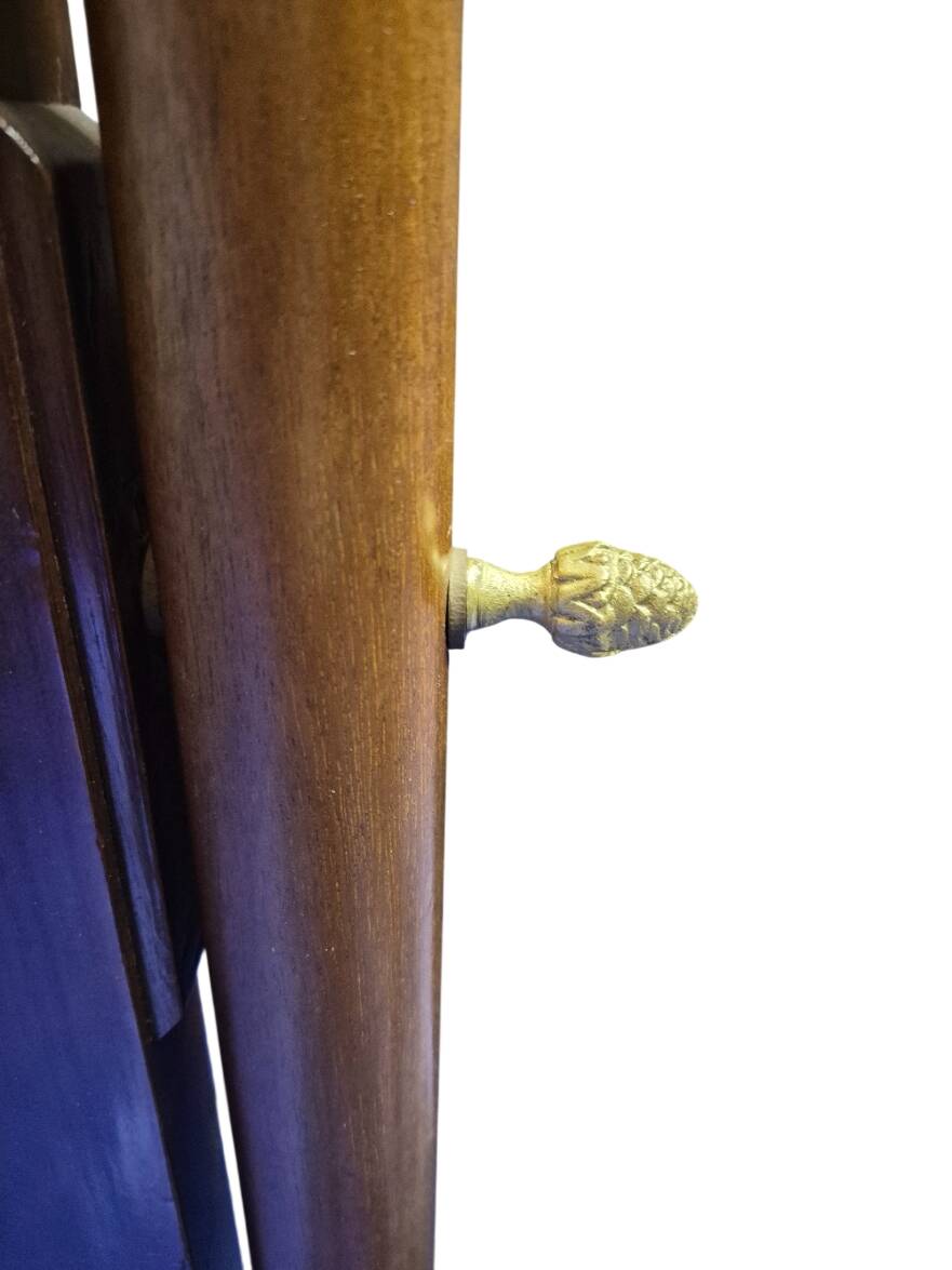full-length mirror in mahogany Empire style