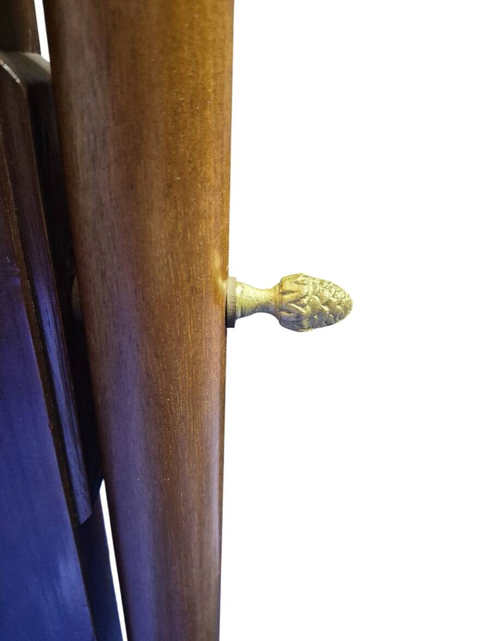 miroir sur pied en  acajou style empire