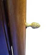 miroir sur pied en  acajou style empire