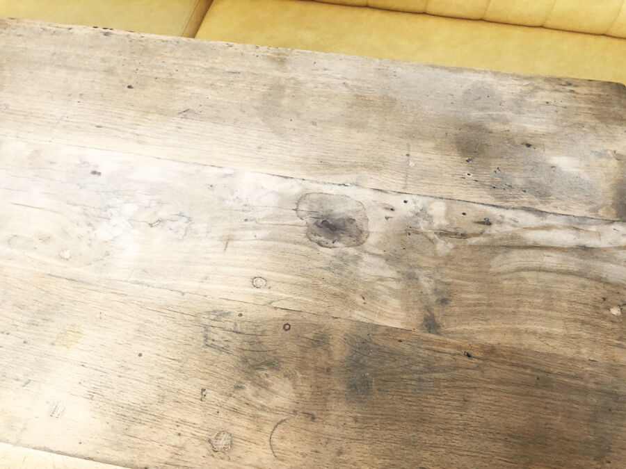 Old raw farm table, 1950