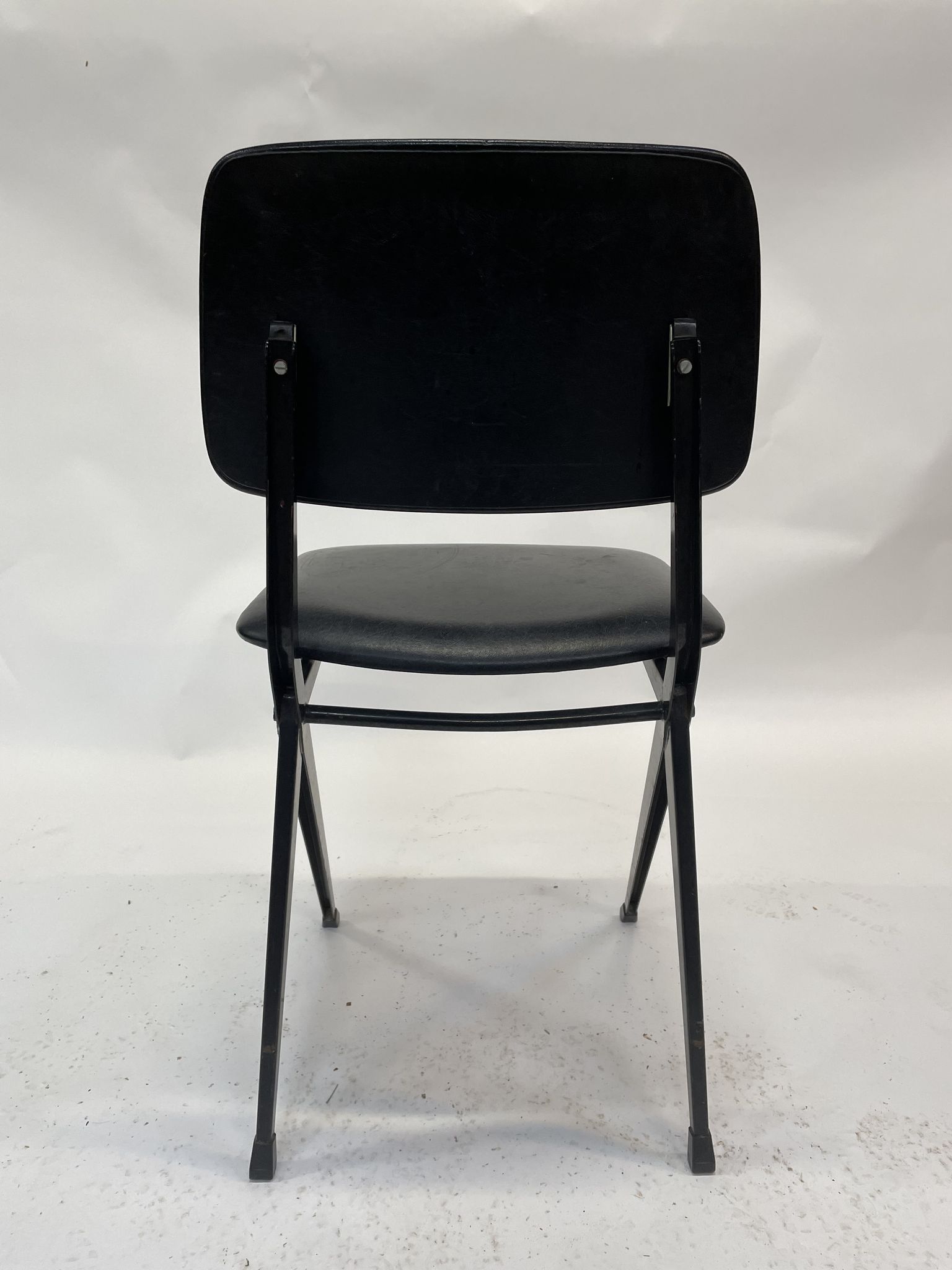 Mid Century Spin Chair 102 Ynske Kooistra for Marko Holland in Black