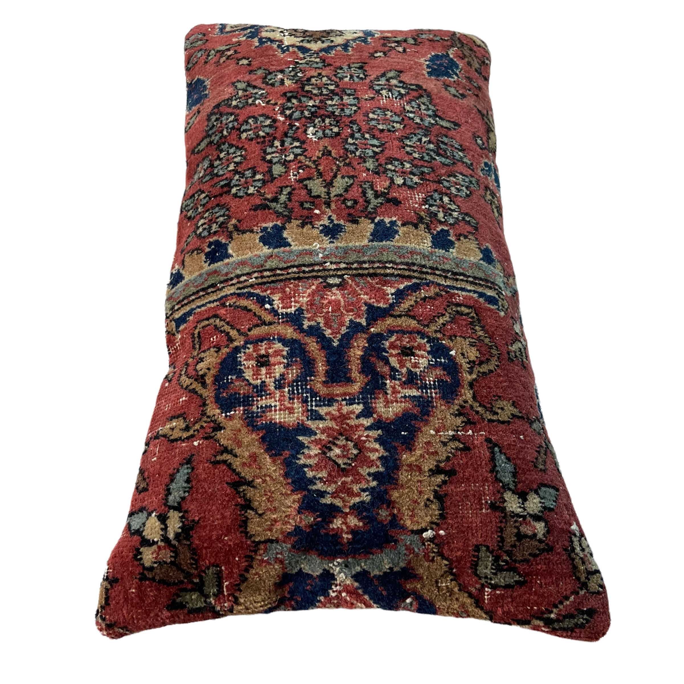 Vintage turkish handmade cushion cover, 30 x 60 cm