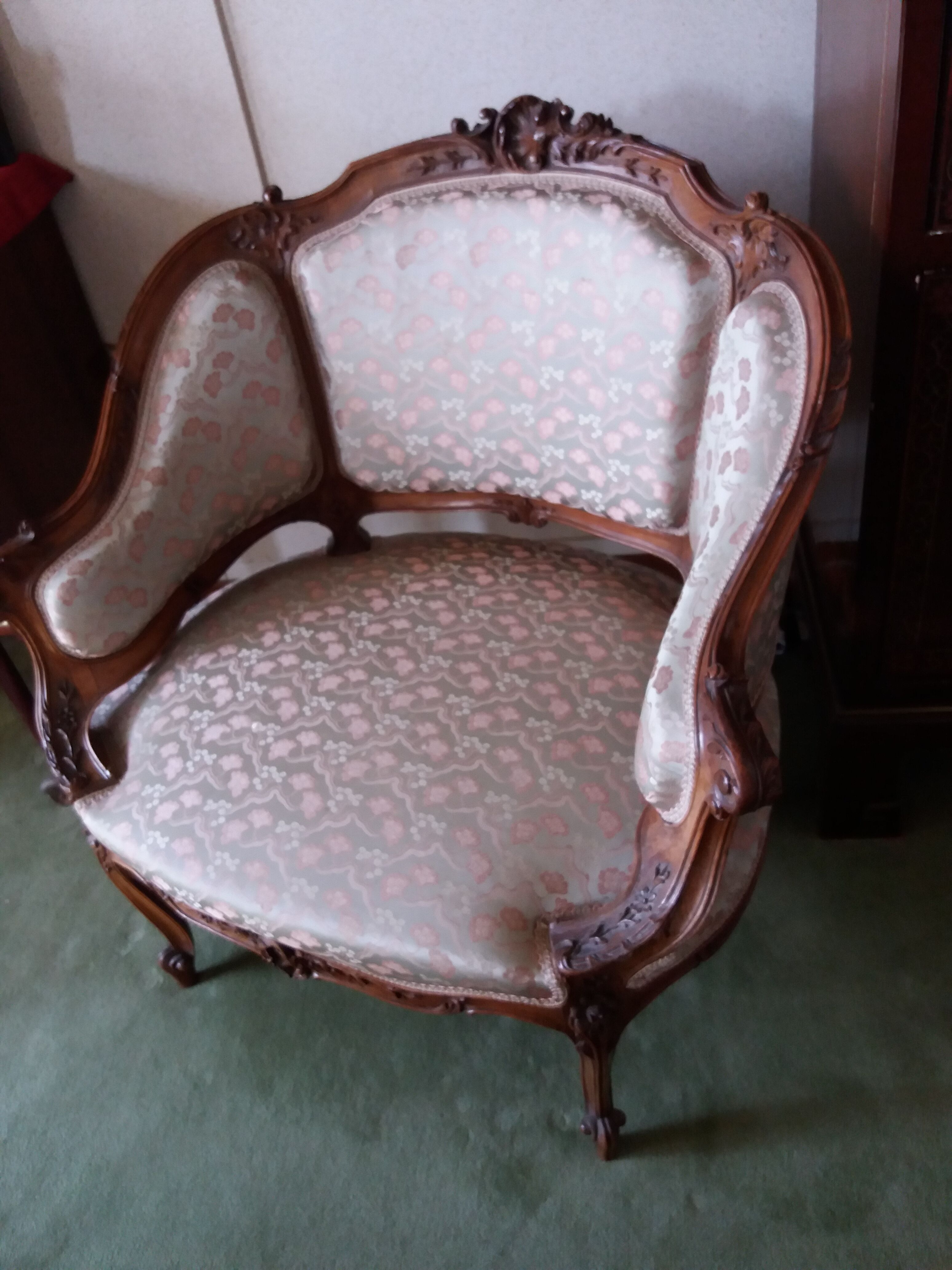 Lot salon complet style Louis XV