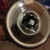 Carafe sur pieds en verre soufflé
