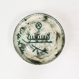 Assiette murale en céramique, Arol, Norvège, années 1960