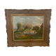 M.deschoot (1899/ 1971 ) oil on canvas countryside landscape