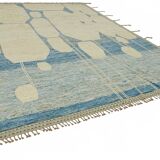 Handwoven Tribal One of a Kind 316 cm x 430 cm Beige Wool Carpet