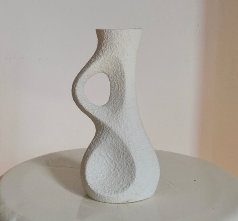 Design vase signed Sgrafo Modern in minimalist style