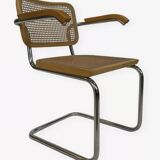 Cesca chair B64 with armrests by Marcel Breuer Design