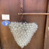 Organic lustre blown glass drops, Italy 1970s