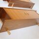 1960s Vintage Wall Shelves Walnut