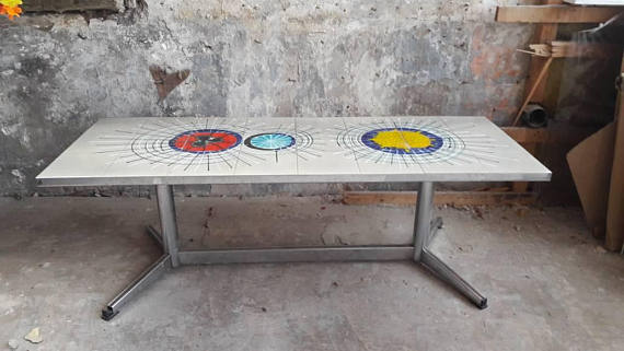 Ceramic coffee table