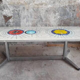 Ceramic coffee table