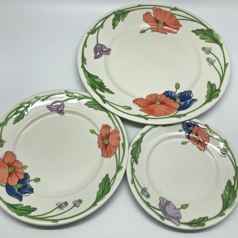 Lot of plates Villeroy&Boch "Amapola"