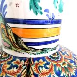 Vase earthenware of Desvres 49cm