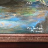 Christine Fonteyne Poupaert (1897-1968) still life with flowers.