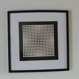 Victor Vasarely Deep Kinetic Screenprint