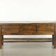 Spanish antique sideboard with 3 drawers from the 18th century