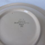 Digoin Sarreguemines dish with round cap
