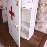 Wooden medicine cabinet