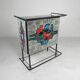 Vintage bar with inlaid tiles, Jacolor, 1970s