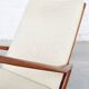 Rocking chair, model 650-15, by Ib Kofod-Larsen for Chr. Linneberg