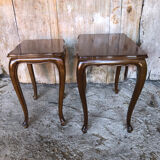 Coffee nesting table style Louis XV