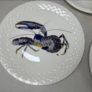 Gien Service de table modèle "Grands Crustacés"