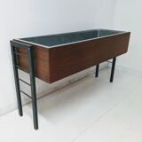 Vinyl furniture / plant / industrial style in teak