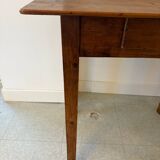 Small pine desk - 1 drawer