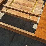 Large dining table with extension