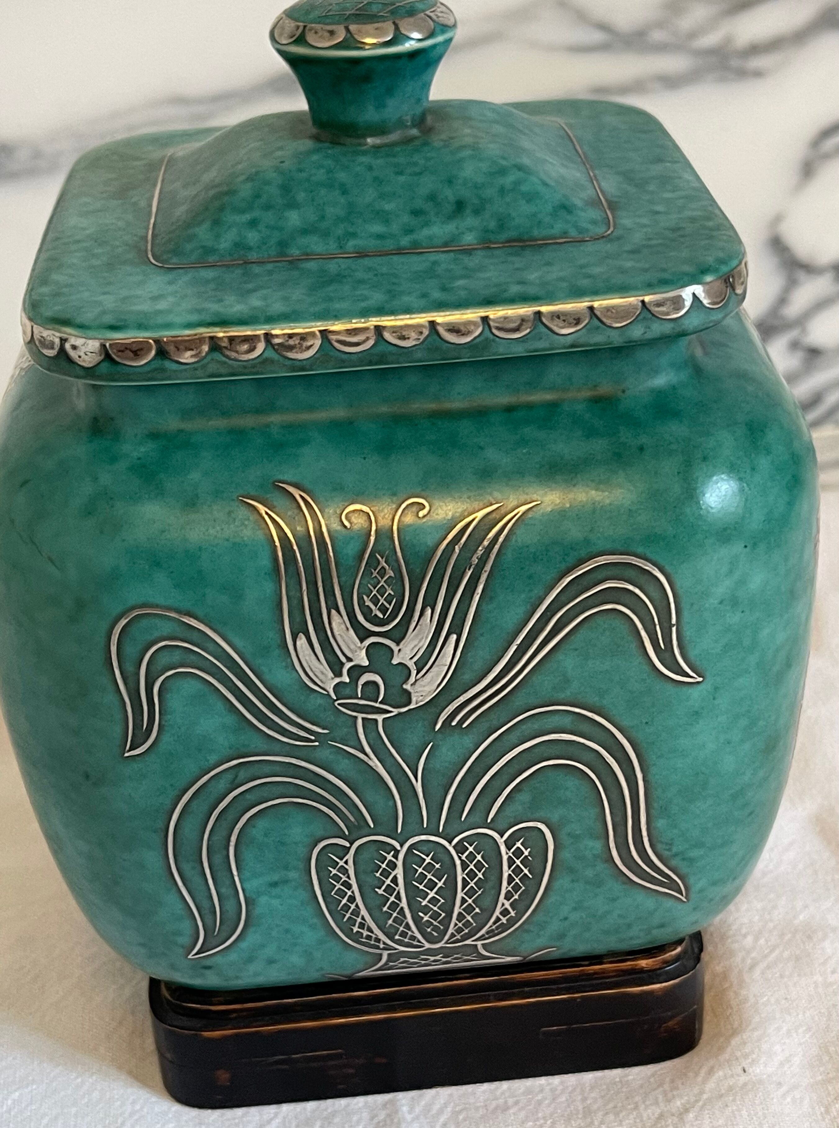 Gustavsberg argenta wilhelm kage pot