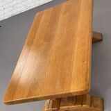 Table basse vintage en chêne