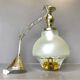 Italian Mazzega style Glass Hanging Lamp