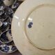 Service in faience of Gien Coat of arms crown and lions XIXth
