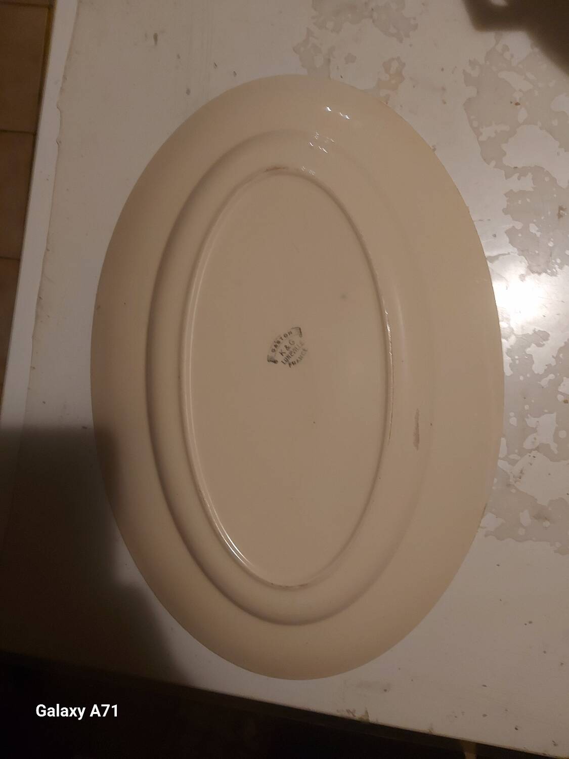 K&G Luneville Gaston model dinner service