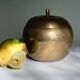 Box brass apple vintage 1960/70