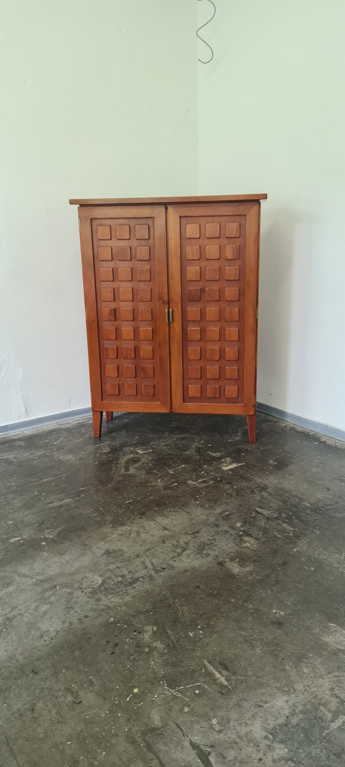 Vintage almost Brutalist cupboard