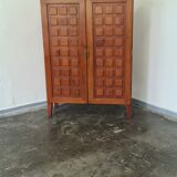 Vintage almost Brutalist cupboard