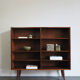 Poul Hundevad scandinavian rosewood bookcase, 1960s