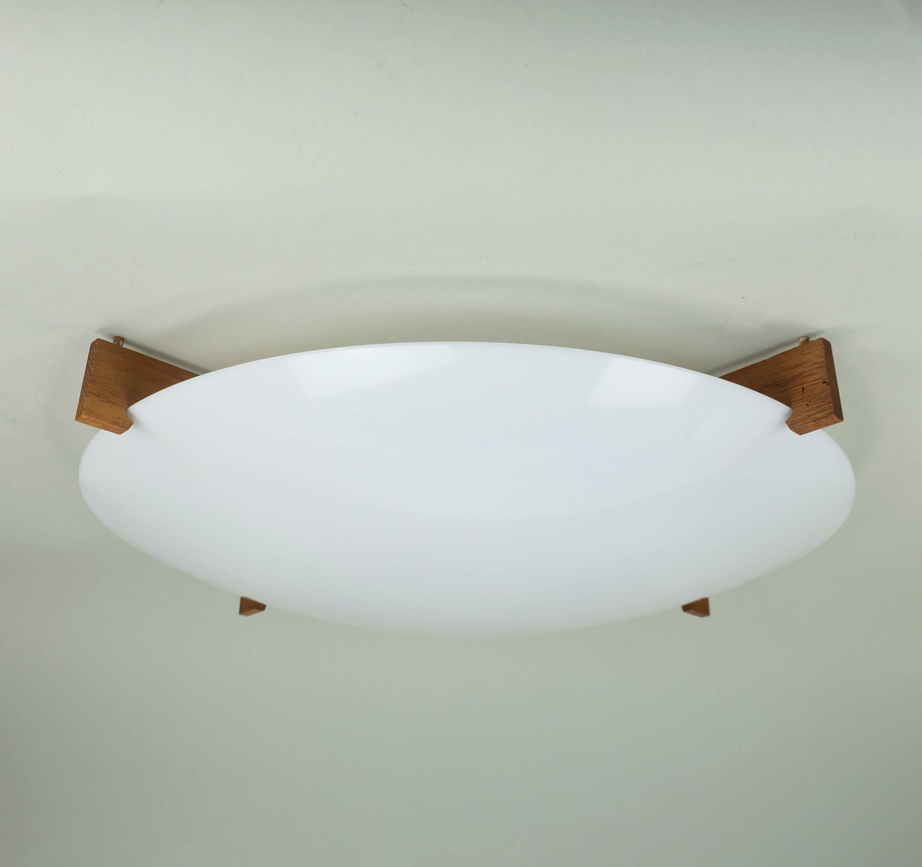 mid century modern luxus vittsjö ceiling light,  Uno & Östen Kristiansson,