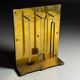 Brass fireplace set 1960s