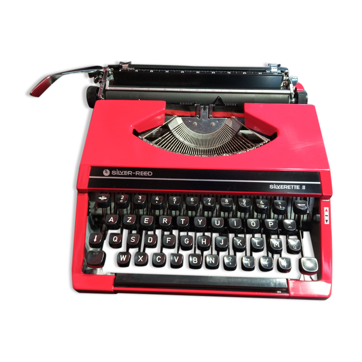 Machine à écrire Silver Reed - Silverette II Rouge (rare)