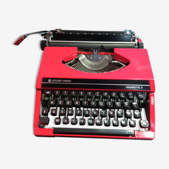 Silver Reed Typewriter - Silverette II Red (rare)
