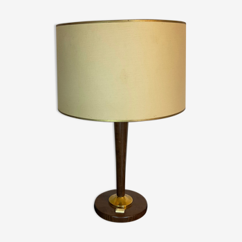 Vintage desk lamp with its unilux lampshade