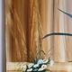 Ancient painting, still life with flowery vase and glass, signed,XX century