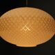 Glass pendant light, Czechoslovakia, 1970s