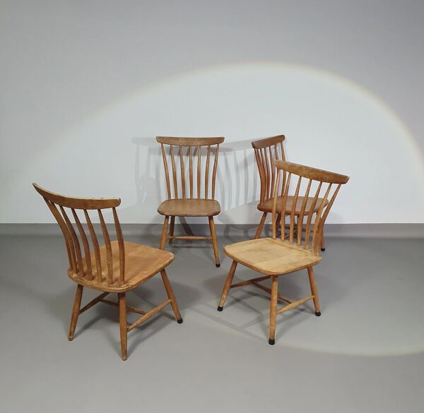 Chaises design scandinaves chaise de bar design akerblom chaise en bois de bouleau suède